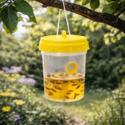 Lot de 2 Pi&egrave;ges &agrave; gu&ecirc;pe sans produits chimiques en plastique r&eacute;sistant