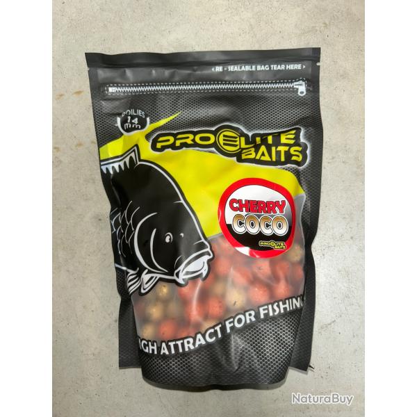Bouillettes Pro �lite Baits 14mm 800g Cherry Coco