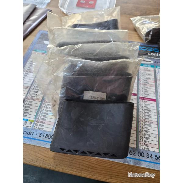 LOT DE 5 PLAQUES DE COUCHES ESCAMOTABLES DE COULEUR NOIRE