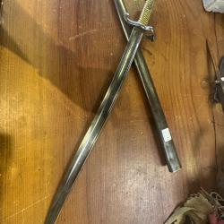 ba&iuml;onnette de fusil de rempart 1842