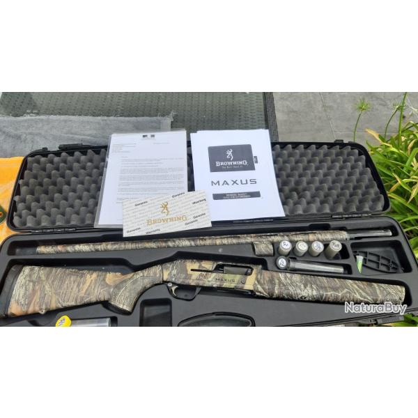 BROWNING MAXUS CAL12  CAMO MOSSY OAK SUPER MAG  76CM