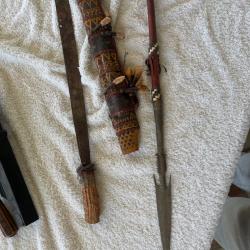 lance et sabre africain