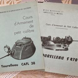 Lot de 2 livres sur tourelleaux CAFL38 et S470 fran&ccedil;ais