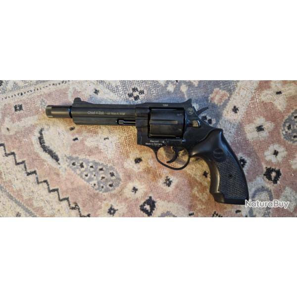 Revolver d'alarme Chief 4 zoll - cal 9mm a blanc