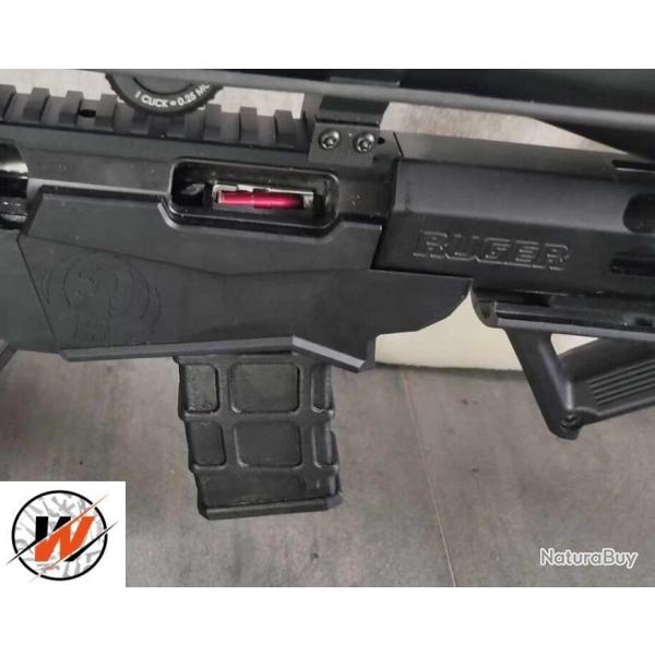RUGER RPR 22lr  - TALONS de chargeur NOIR V4 Ruger Precision Rimfire 22lr