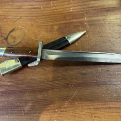 ba&iuml;onnette de parade 71/84 allemande lame dat&eacute;e 1887
