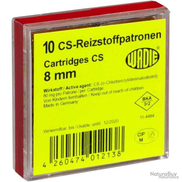 WADIE - CARTOUCHES 8MM CS X10