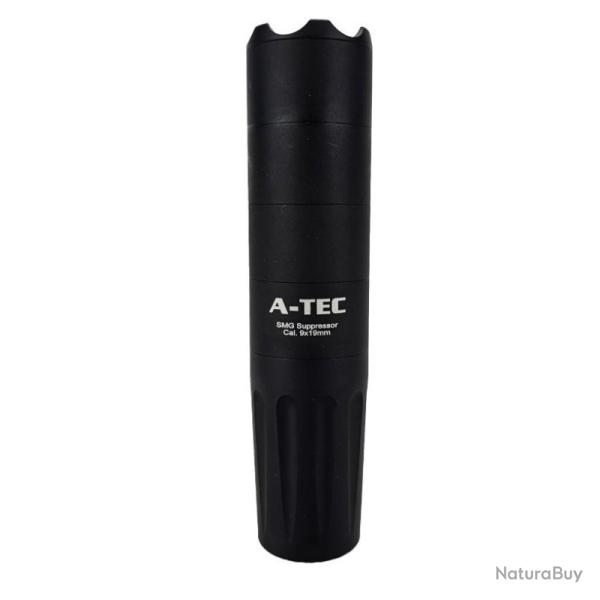 SILENCIEUX A-TEC AT9 SMG CAL;9X19 FILETAGE 15X100