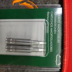 Douilles amortisseur aluminium calibre 9, 3x74r