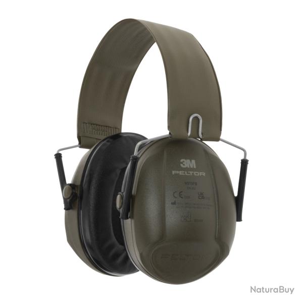 Casque Anti-bruit Passif 3M Peltor Bull's Eye I V2 - Vert