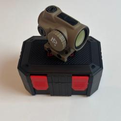 Buzzard Optics RS 1x20 Point Rouge 3 MOA TAN