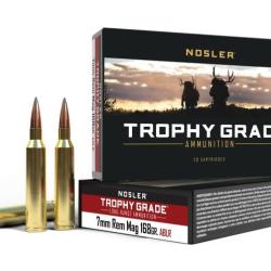 Cartouches NOSLER calibre 7rm trophy accubond long range 168gr x20