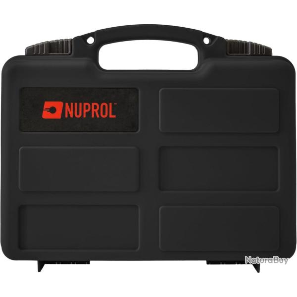 Malette NUPROL 31X25X8 NOIR MOUSSE VAGUE