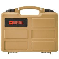 Mallette NUPROL 31X25X8 TAN Mousse Pr&eacute;d&eacute;coup&eacute;e