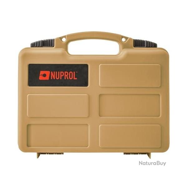 Mallette NUPROL 31X25X8 TAN Mousse Pr�d�coup�e