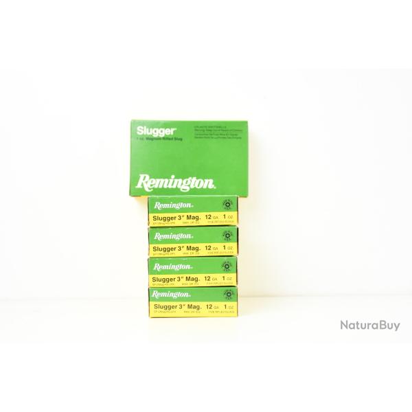 5 Boites de Slug Remington Magnum cal 12