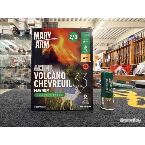 Mary Arm Acier Volcano 12x76 33g BJ n�2/0 (x10)