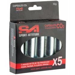 5 sparclettes 12 g de CO2