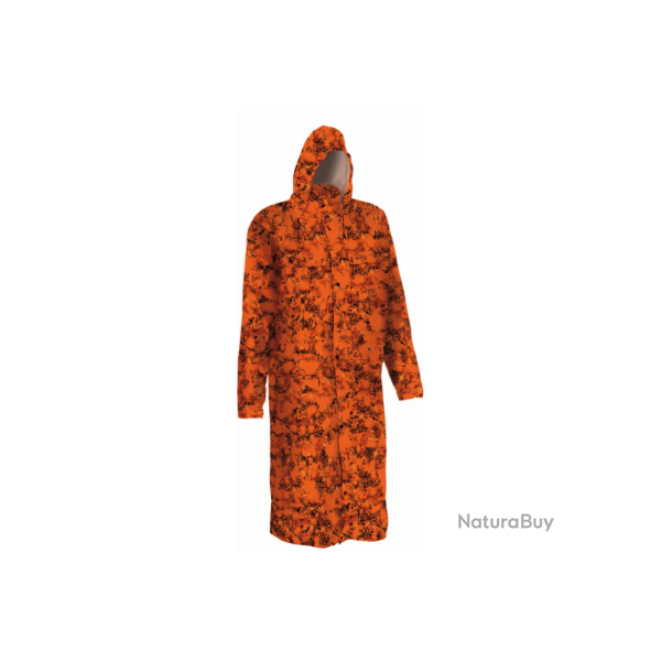 Manteau de Pluie ProHunt Millau Camo Viper Orange - 4XL
