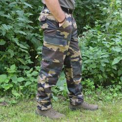Pantalon treillis M64 4 poches toile de satin camo CE 40