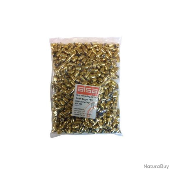 ALSA ogives 9x19 124 grains FMJ RN bo�te de 500