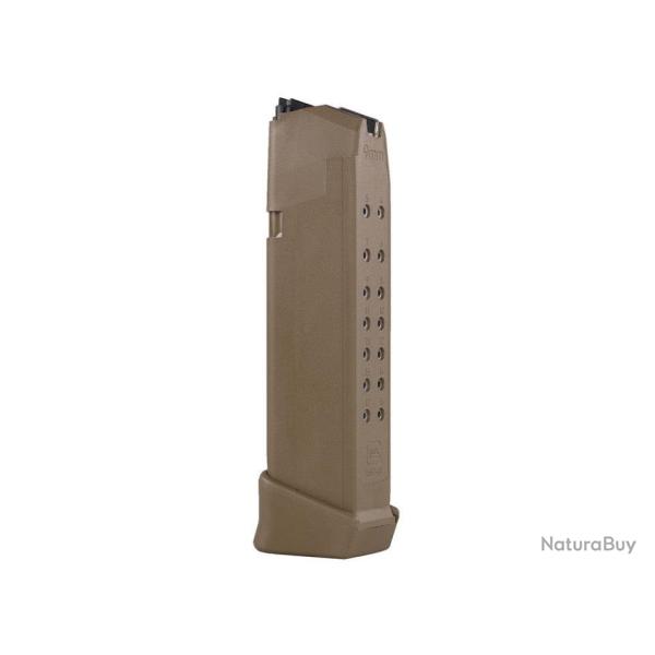 Chargeur GLOCK G19X 17+2 Coups Coyote 9x19 mm
