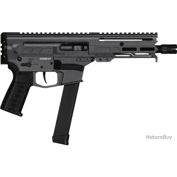 Pistolet CMMG DISSENT MkGs 9x19 6.5" - Sniper Grey