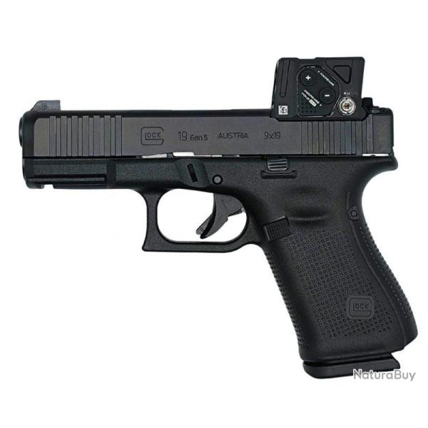 Pistolet GLOCK 19 Gen5 A-CUT 9x19 avec Aimpoint COA