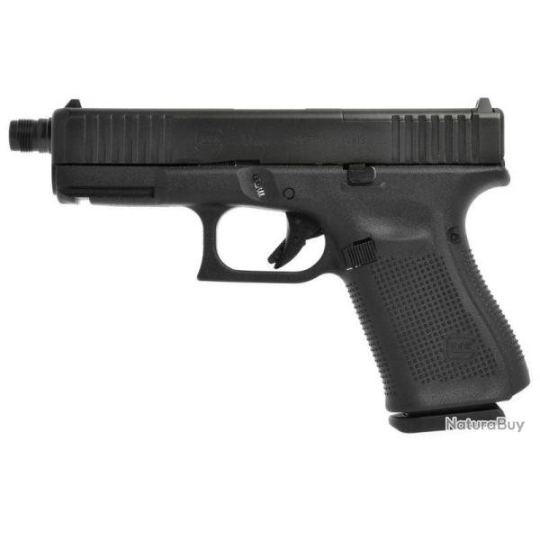 Pistolet GLOCK 19 MOS Gen5 FS filet� calibre 9x19 - Optic Ready