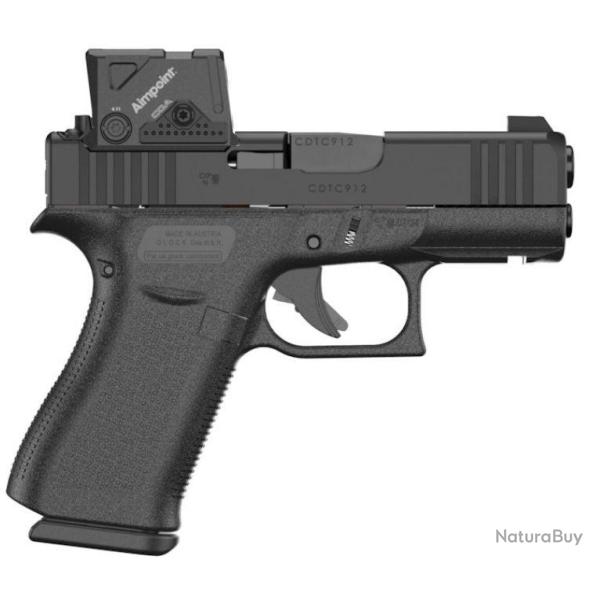 Pistolet GLOCK 43X A-CUT Gen 5 9x19 avec Aimpoint COA