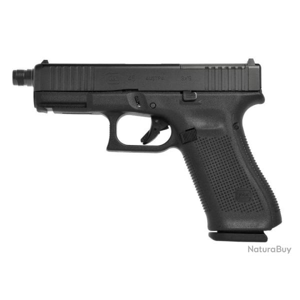 Pistolet GLOCK 45 MOS Gen5 FS filet� Calibre 9x 19