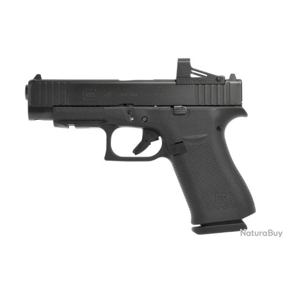 Pistolet GLOCK 48 MOS Rail calibre 9x19 avec optique Shield RMSc