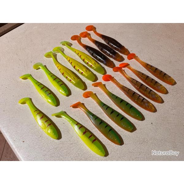 1 LOT DE LEURRES SOUPLES ILLEX
