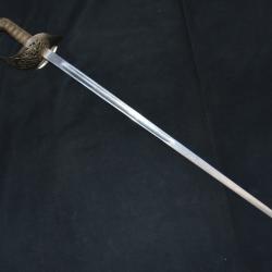 SABRE ANGLAIS  DE LA MAISON ROYALE GARDE DU ROI GEORGES VI-ENGLISH SABER OF THE ROYAL HORSE GUARDS