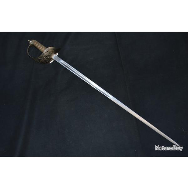 SABRE ANGLAIS  DE LA MAISON ROYALE GARDE DU ROI GEORGES VI-ENGLISH SABER OF THE ROYAL HORSE GUARDS
