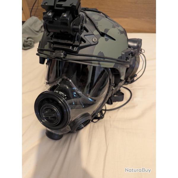 Casque Team Wendy MC black equip� TBE