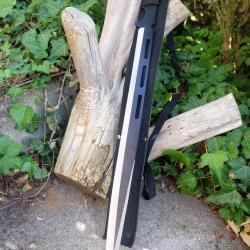 Sabre Ninja Ep&eacute;e Machette Lame Acier 3Cr13 Manche Corde Tress&eacute;e Etui Nylon Sp&eacute;cial Home Jacking 01