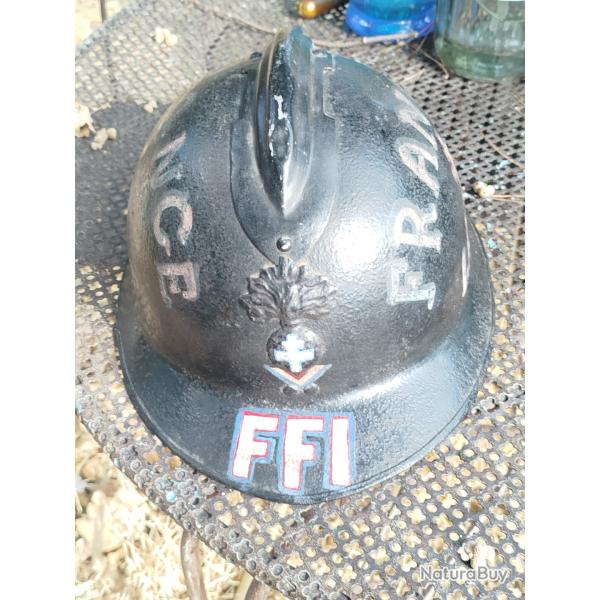 Casque WW2 FFI model 26
