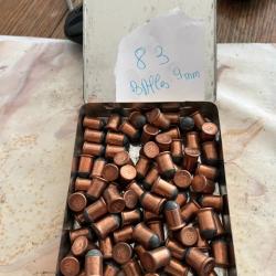 Balles 9 mm