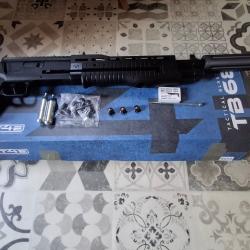Pack Umarex T4E TB 68 Gen2 - 16 joules + Kit de d&eacute;bridage + extension de canon + munitions 3d