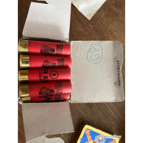 Cartouche cal 24 plomb n� 6