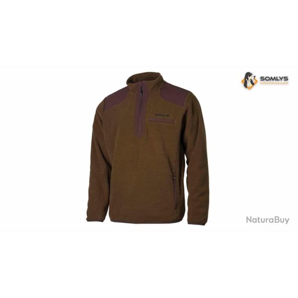 Pull col zip classie somlys 2XL