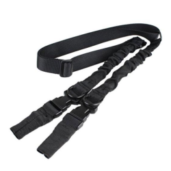 SANGLE CYTAC 2 POINTS NOIR AVEC EPAULETTE