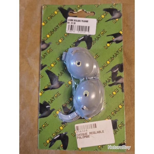 Casque r�glable palombe plastique "LOU PALOUMAYRE" (x4) HILMAR SUPER DESTOCK !!!