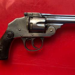 BON REVOLVER HAMMERLESS CALIBRE 38 SMITH ET WESSON US MADE 1898