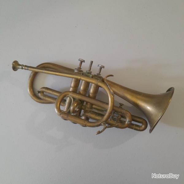 Ancien Rare Cornet � Pistons JTL J�r�me Thibouville-Lamy "Mod�le ROYALE" - Fournisseur de l'Arm�e -