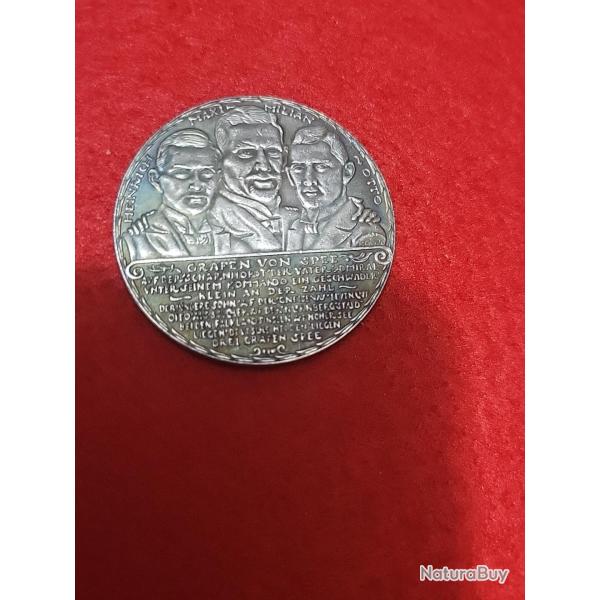 M�daille allemande � Grafen von Spee � - Bataille des Falkland - 1914 - ww1