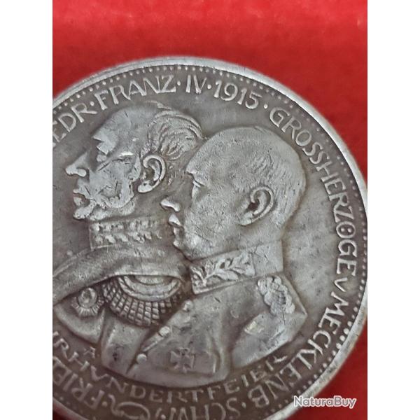 M�daille comm�morative allemande - Jubil� de r�gne de Fran�ois-Joseph Ier et Fr�d�ric-Fran�ois IV -