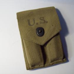 militaria ww2 U.S. &eacute;tui porte chargeurs U.S. pour colt 45  1943