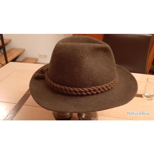 Chapeau bavarois  Fedora style Bradford  58/59